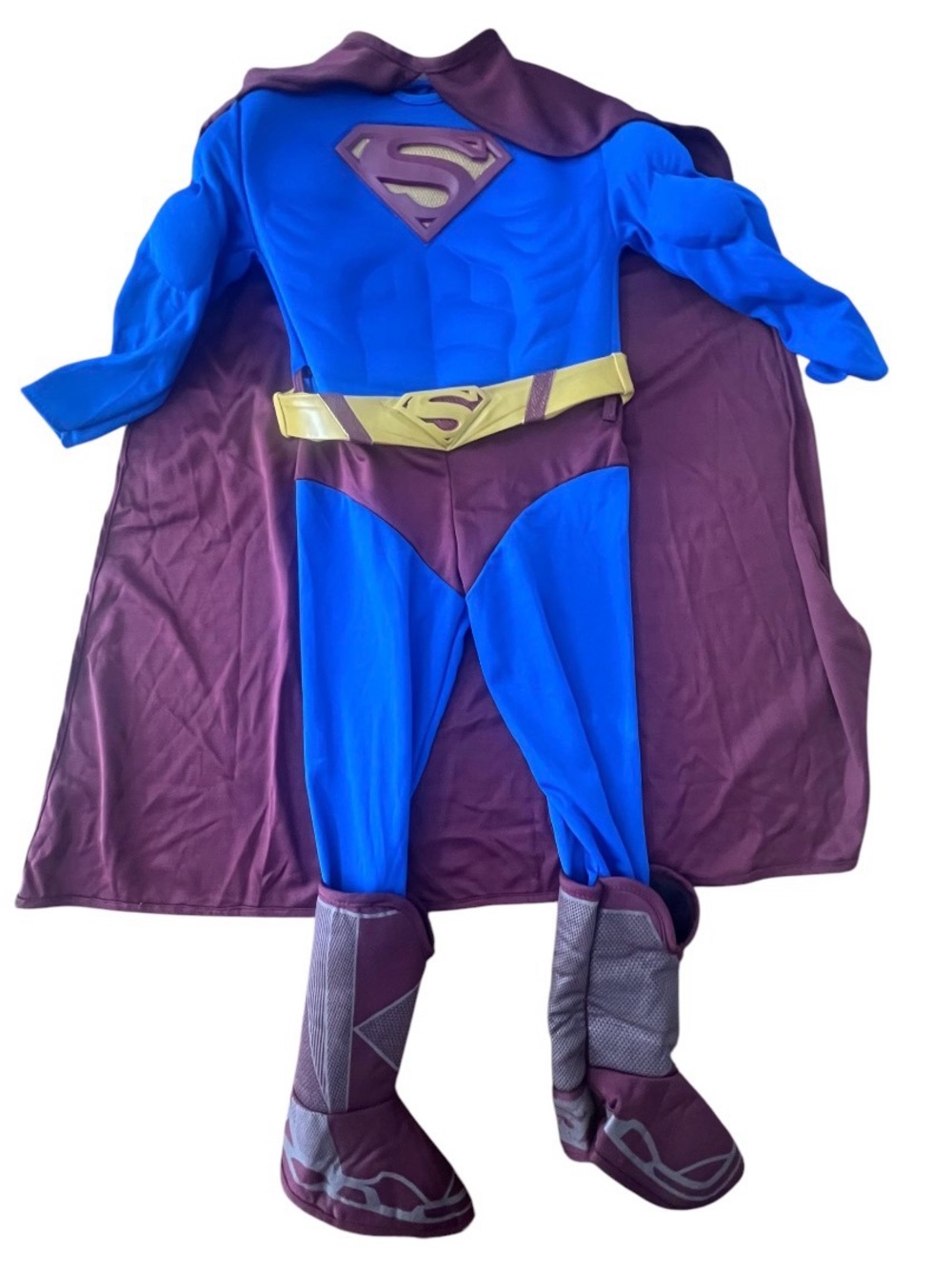RUBIE’s DC Comics Superboy-Style Kids Costume size S 4-6